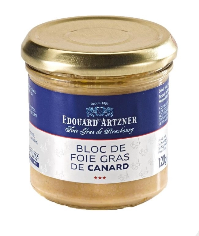 Foie Gras Gasca Bloc Edouard Artzner 120g 0